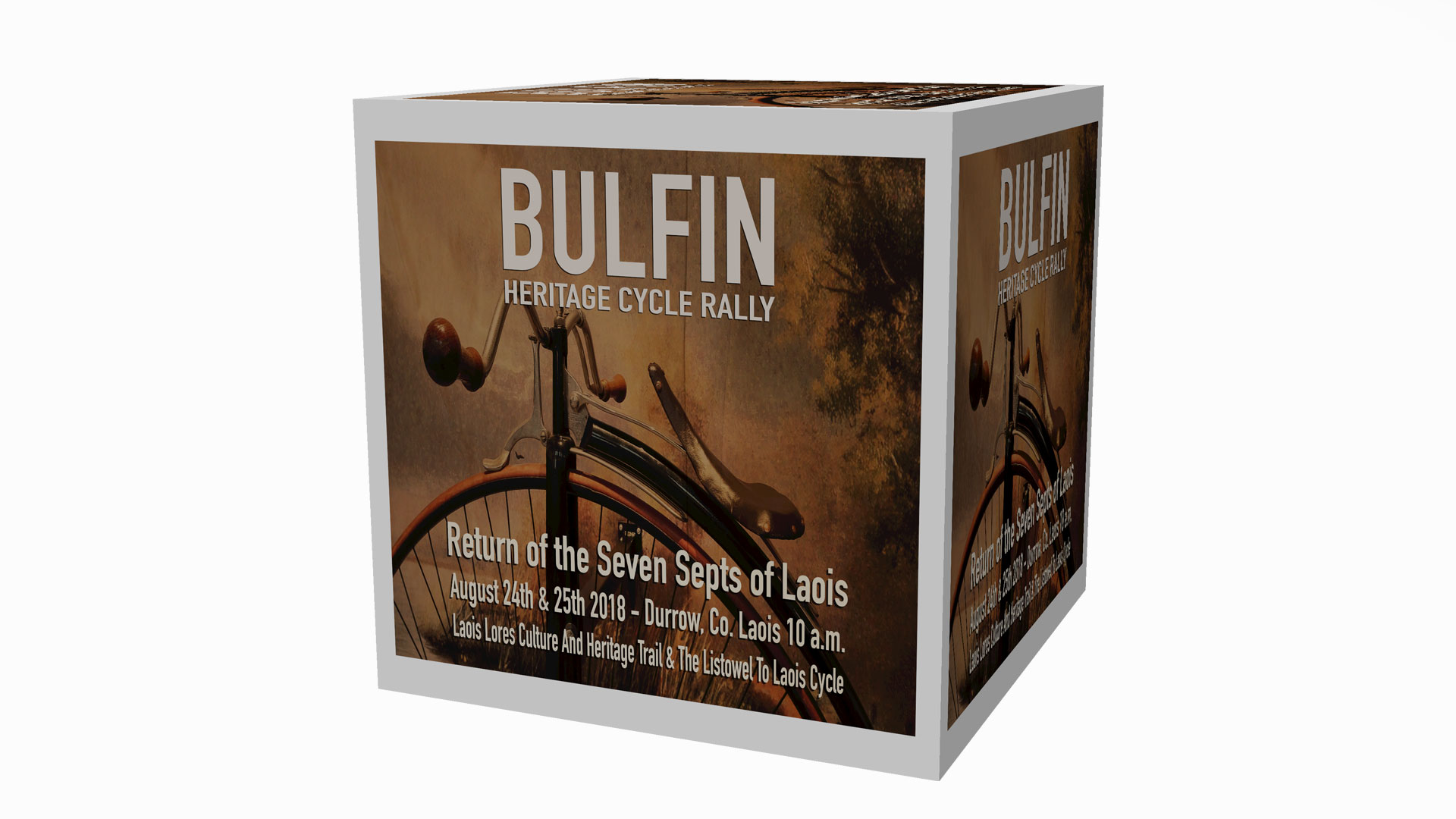 Bulfin Heritage Cycle Rally 2018 Poster
